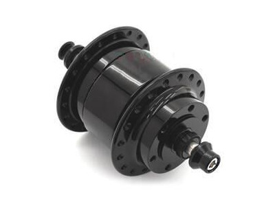SCHMIDT SON 28B klassik Dynamo hub, black, disc