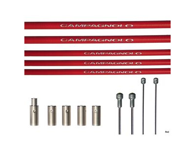CAMPAGNOLO Ergopower Cable Set - Red/White  White  click to zoom image