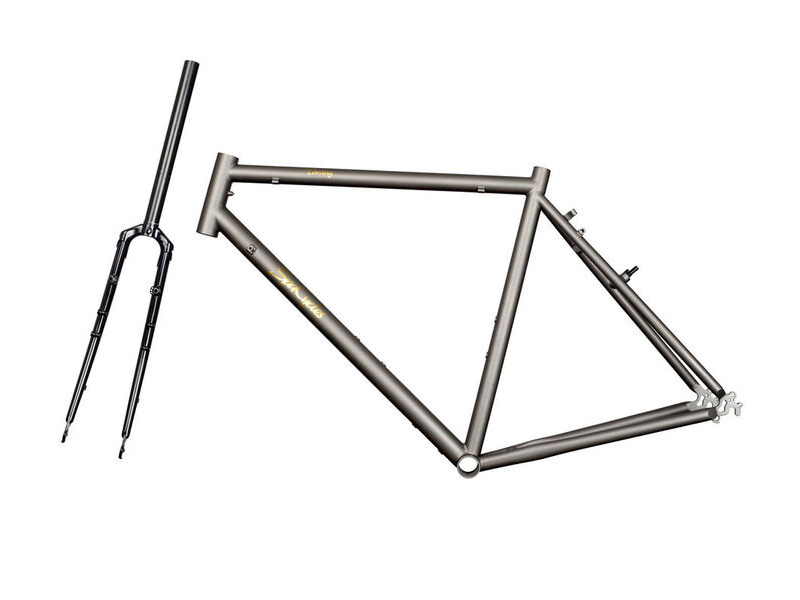 SPA CYCLES Ti Touring Frame and forks. click to zoom image
