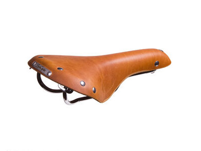SPA CYCLES Wharfe Leather Saddle  Honey  click to zoom image