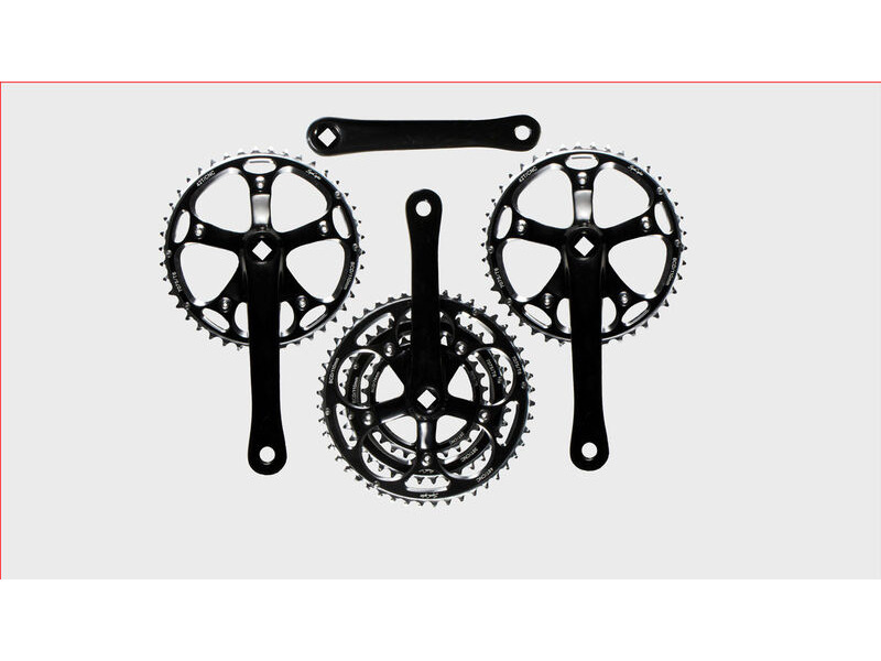 SPA CYCLES Tandem Triple Chainset click to zoom image