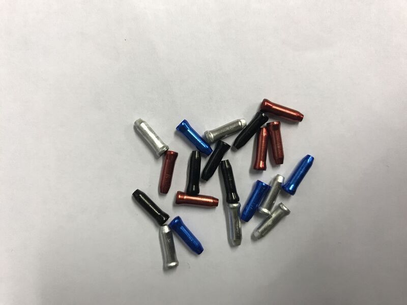 SPA CYCLES Brake Cable End Caps (x15) click to zoom image