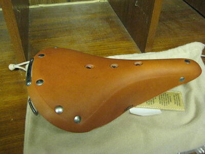 SPA CYCLES Nidd Leather Saddle  Honey  click to zoom image