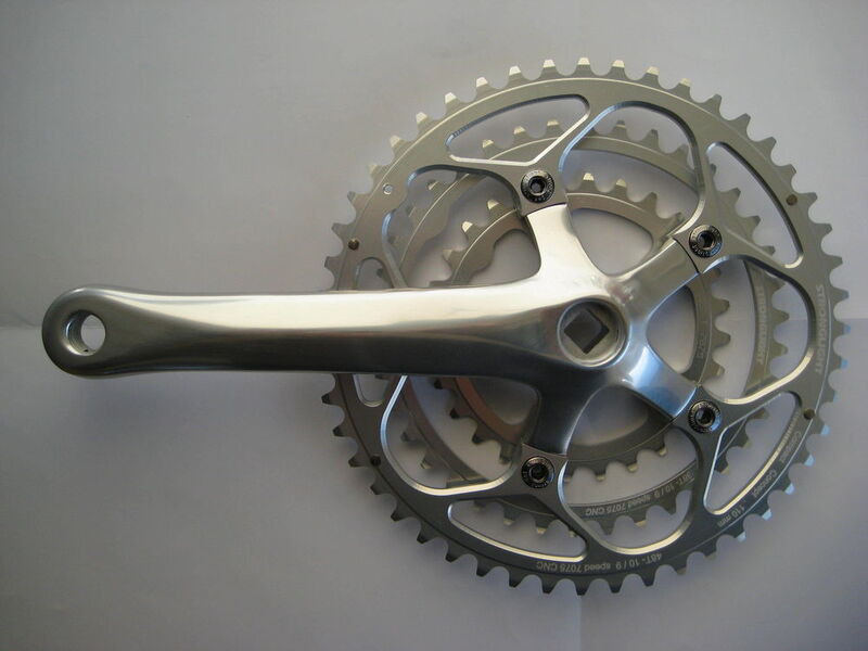 SPA CYCLES XD-2 Touring Triple Chainset With Stronglight Zicral Rings click to zoom image