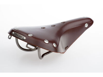 SPA CYCLES Nidd Titanium Leather Saddle  Brown  click to zoom image