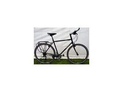SPA CYCLES 725 Steel Tourer 9spd 51cm Gloss Black - Sold Out click to zoom image