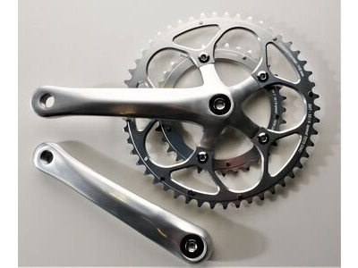 SPA CYCLES XD-2 Touring Double Chainset with Stronglight Zicral chainrings