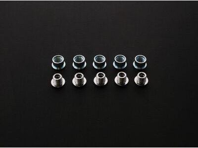 SPA CYCLES Cro-Mo Chainring Bolts/Sleeve Nuts (for double ring chainset)