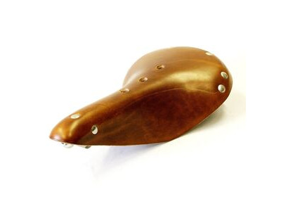 SPA CYCLES Nidd Narrow Leather Saddle  Brown  click to zoom image