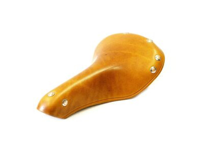 SPA CYCLES Wharfe Deluxe Leather Saddle  Honey  click to zoom image