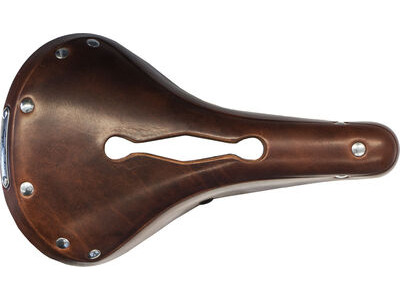 SPA CYCLES Nidd Open Leather Saddle click to zoom image