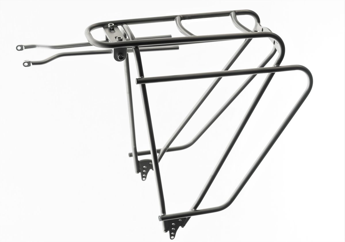 titanium pannier rack