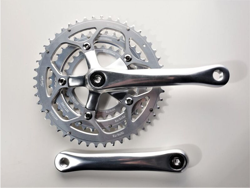 SPA CYCLES New Vision TD-2 Touring Triple Chainset click to zoom image