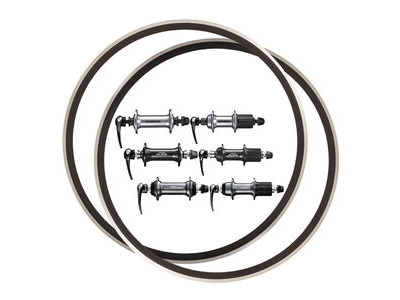 SPA CYCLES Handbuilt Wheelset - Bitex BX106 Disc Centre-Lock/Choice of Rims with Sapim CX-Ray Spokes