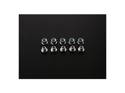 SPA CYCLES Stainless Steel Chainring Bolts/Sleeve Nuts (for double ring chainset)