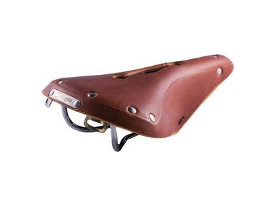 SPA CYCLES Nidd Open Titanium Leather Saddle  click to zoom image