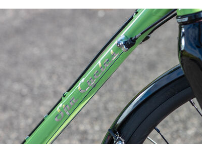 SPA CYCLES Elan 725 Mk2 105 R7100 12spd Double (Hydraulic) 56cm Lichen Green  click to zoom image