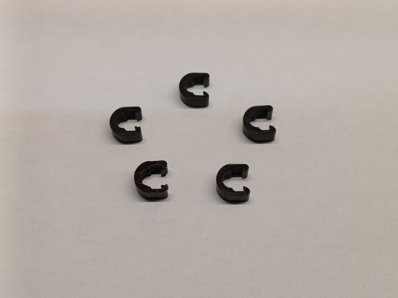 SPA CYCLES Hydraulic Brake Hose Clips (set 5) click to zoom image