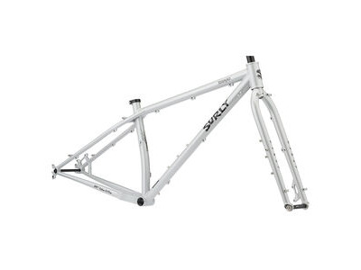 SURLY Krampus Frame and Forks S Silver ETA Dec 2023 click to zoom image