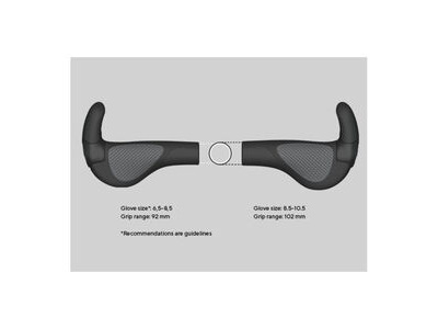 ERGON GP2 Evo Flatbar Grips click to zoom image