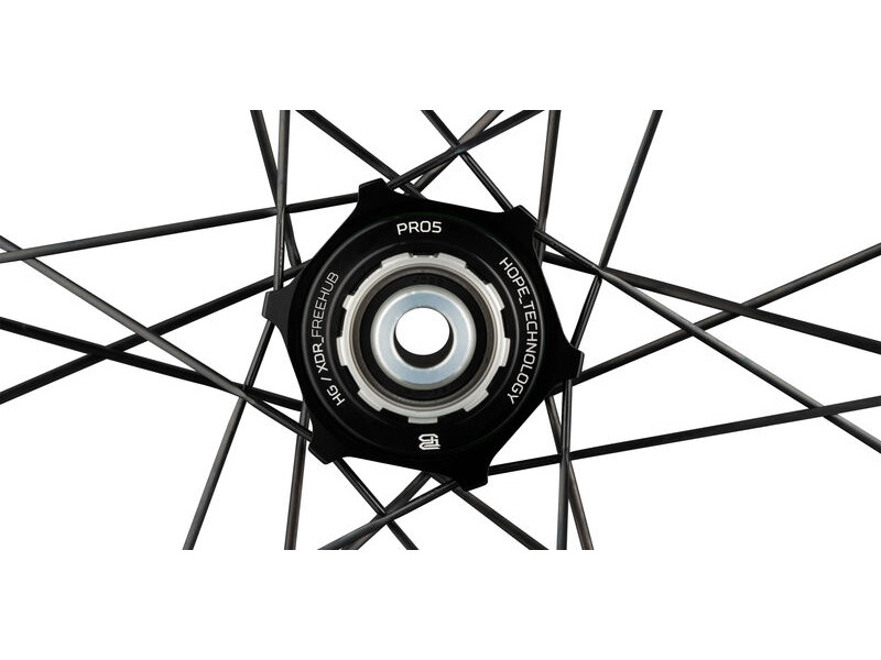 HOPE 20FIVE (622, 700c) Rear Wheel - Straight-Pull Spokes click to zoom image