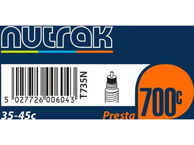 NUTRAK Inner Tube - 700 x 35-45C (35/45-622)