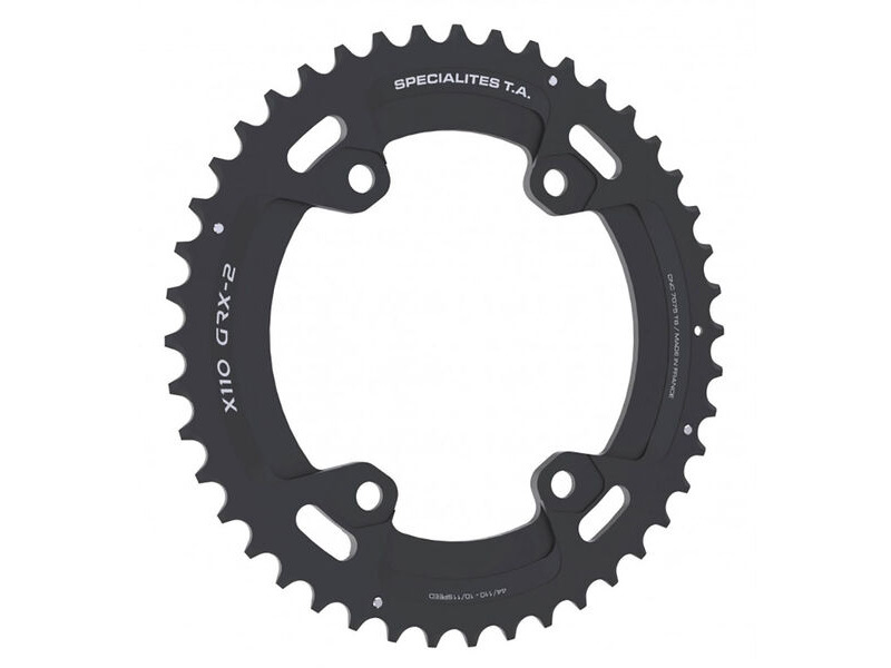 SPECIALITES T.A. GRX-2 2x10-11spd 110 BCD outer 44-48t Chainring click to zoom image