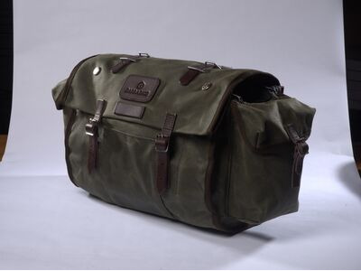 CARRADICE Camper Longflap Saddlebag (Available in Field Green) click to zoom image